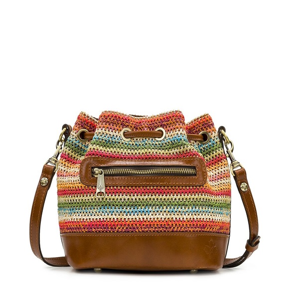 Patricia Nash Civetta Drawstring Spanish zig zag - Picture 5 of 10